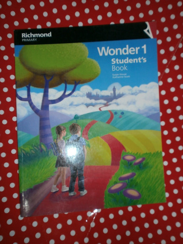 Wonder 1 Student's Book Sin Pop-outs Richmond Como Nuevo!!!