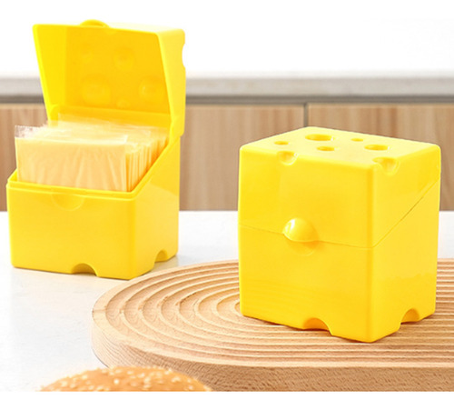 Recipiente De Almacenamiento De Queso En Lonchas Para Almace
