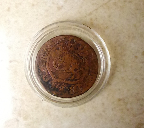 Moneda De 1/8 De Caracas Del Año 1818, Oportunidad...!! (Usado)