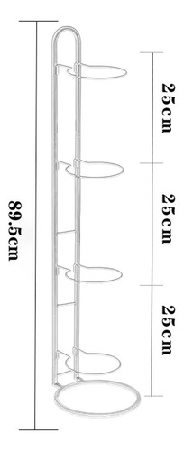 Y Almacenamiento Vertical De Pelotas, Estante De