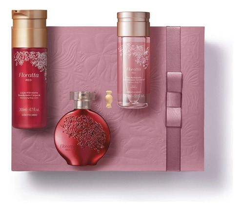 Kit Presente Floratta Red (4 Itens) - O Boticário