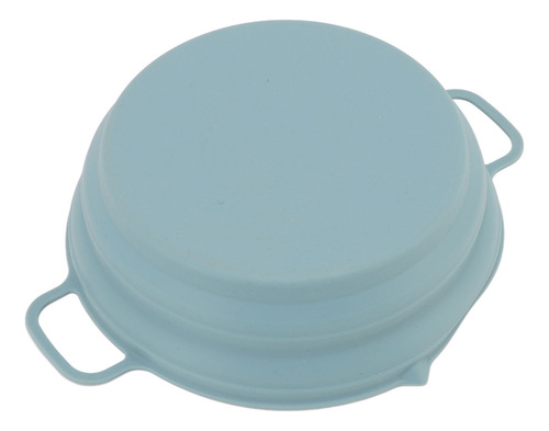 2 Uds Freidora Con Revestimiento De Silicona Olla Plegable