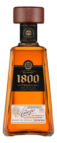 Caja De 12 Tequila Cuervo 1800 Añejo 700 Ml