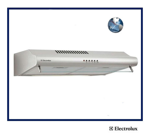 Campana Extractora Electrolux 3 Velocidades 90 Cm Acero Inox