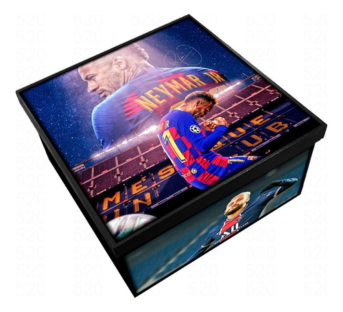 Caixa Decorativa - Neymar Jr - Madeira Mdf