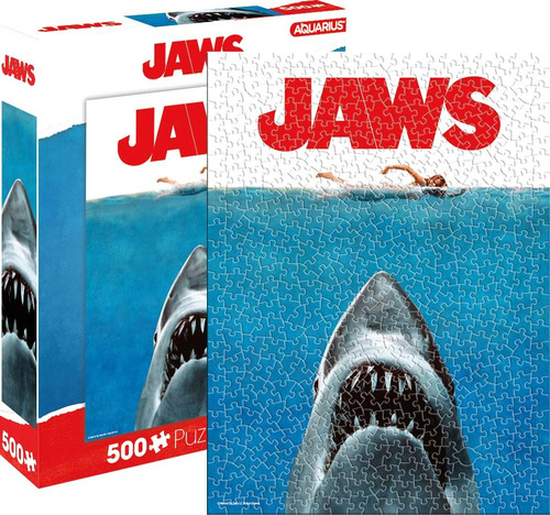 Tiburón Jaws Aquarius Rompecabezas Importado 100% Original