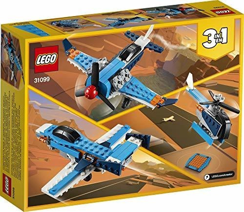 Lego Creator 31099 Avion De Helice 3 En 1