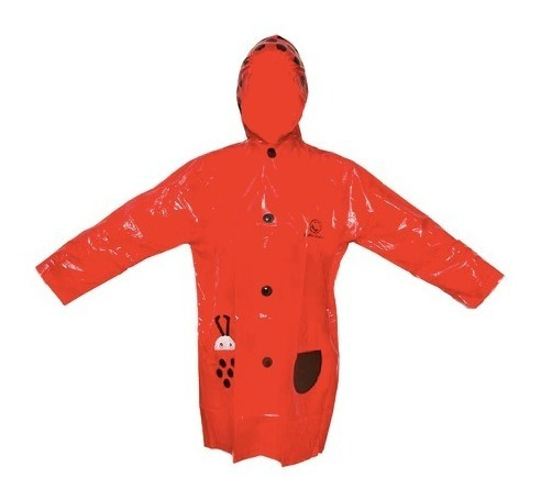 Chaqueta Impermeable Pvc Niño Niña Ver Tallas De 4 A 12 Años