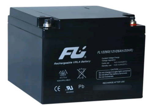  Batería Sellada Fulibattery 12v-26ah Ref. Fl12260gs