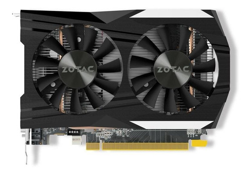 Placa de vídeo Nvidia Zotac  GeForce GTX 10 Series GTX 1050 Ti ZT-P10510B-10L OC Edition 4GB