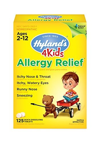 Hylands 4 Niños Tabletas Para Aliviar La Alergia Alivio Nat