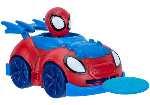 Spiderman - Mini Vehiculo Lanza Discos Spidey