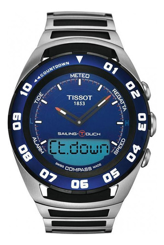 Relógio Tissot Sailing Touch Ana-digi T056.420.21.041.00
