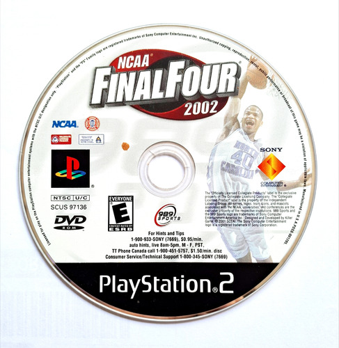 Ncaa Final Four 2002 Ps2 (Reacondicionado)