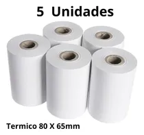 Comprar Rollos De Papel Térmico Para Impresoras Fiscales 80 X65 Mm