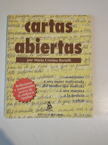 Cartas Abiertas María Cristina Bertelli