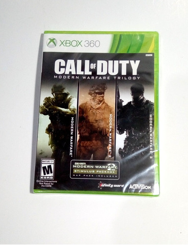 Call Of Duty Modern Warfare Trilogy Xbox 360 - Nuevo!!