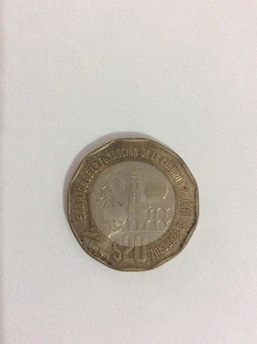 Moneda Conmemorativa De La Fundación Del Puerto De Veracruz