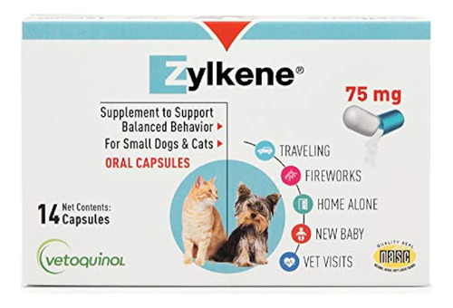 Vetoquinol Zylkene 75 Mg Cápsulas  Blister De 14 Ct