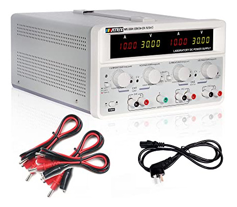 Fuente De Alimentación Dc Variable 30v 10a - Pantalla De 4