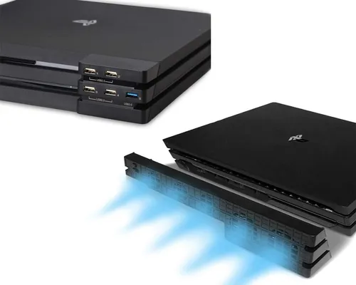 Pack Ventilador Y Hub Usb Para Ps4 Pro Con Sensor Automtico