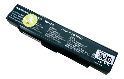 Bateria Alternativa P/ Notebook Sony Vaio Vgp-bps2c Series