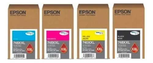 Cartucho Epson T748xxl Negro Original Wf 6090/6590