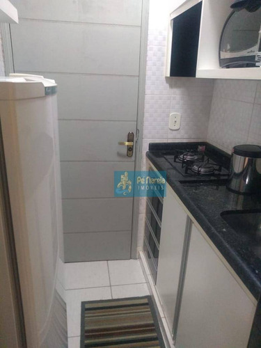 Imagem 4 de 10 de Kitnet Com 1 Dormitório À Venda, 27 M² Por R$ 108.000 - Ocian - Praia Grande/sp - Kn0087
