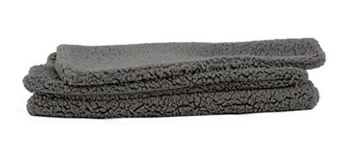 Funda De Almohada Ultra Suave Con Cierre Color Gris Oscuro