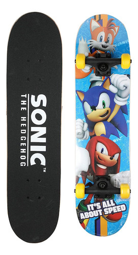 Sonic The Hedgehog Personaje De Patinetas: Patineta De Cruce