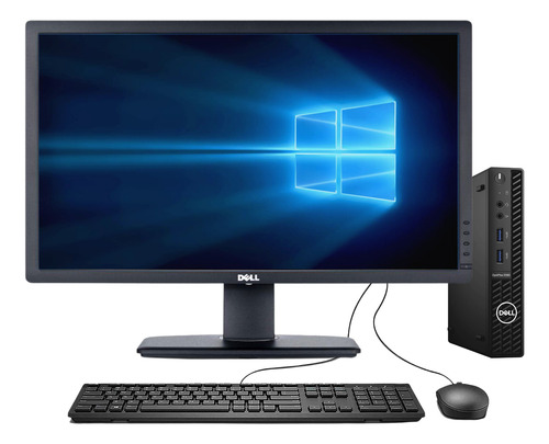 Equipo Dell 3080 Mini I3 10 16gb Ram-240gb Ssd + Lcd 22'' (Reacondicionado)