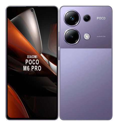 Xiaomi Poco M6 Pro 6,67'' 4g 8gb 256gb Triple Cam Purpura