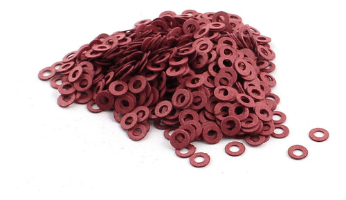 Arandela Fibra Roja 3/16 O M5 Envase Por 100u. - Electrónica