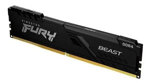 Imagem 2 de 3 de Memória Kingston Fury Beast 16gb 2666mhz Kf426c16bb1/16