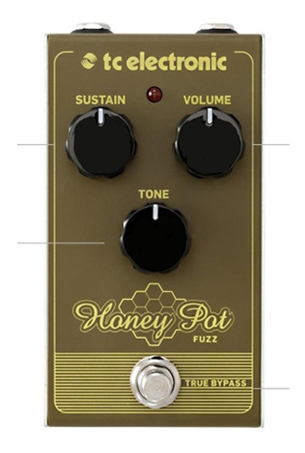 Tc Electronic Honey Pot Fuzz Pedal Para Guitarra