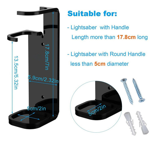 Yo Soporte De Pared Para Sable De Luz Estante De Sable De