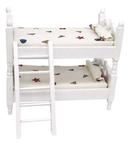 Mueble De Dormitorio Infantil En Miniatura 1:12 Con Forma De