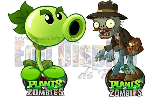 Painel Redondo - Plant vs Zombies - Sublimado 3D - Sublitex