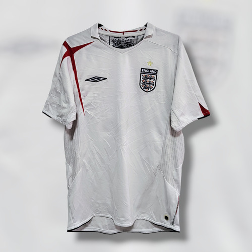 Camiseta Selección Inglaterra 2005/07 M Umbro Titular 