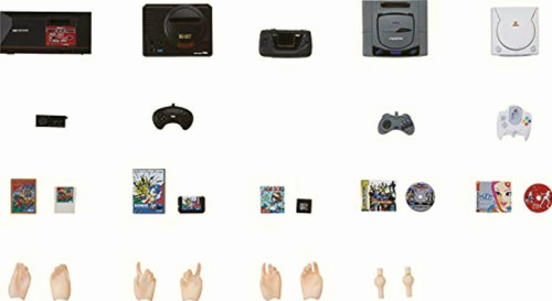 Max Factory Sega Consoles Figmaplus Juego De Accesorios,