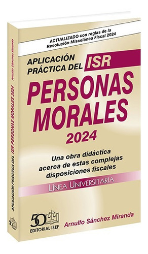 Aplicacion Practica Del Isr Personas Morales 2024