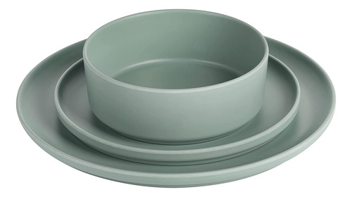 Juego De Vajilla Gibson Home De Melamina Para 4 Personas
