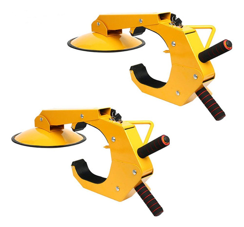 2pcs Wheel Lock Clamp Adjustable Tire Boot Lock Anti-th...