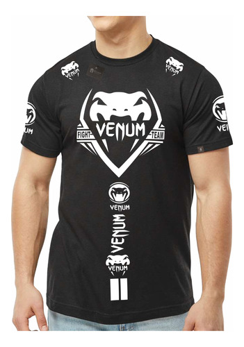 Polera Ufc  Snakes Frente Espalda Mma Gym Clasica #1  