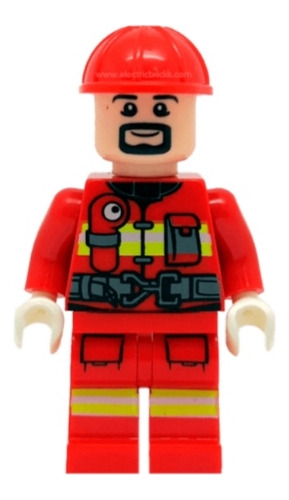 Lego Minifiguras Obrero 2