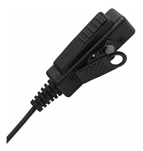 Imagen 3 de 5 de Tenq 3' 2 Wire Coil Earbud Audio Mic Surveillance Kit For Ke