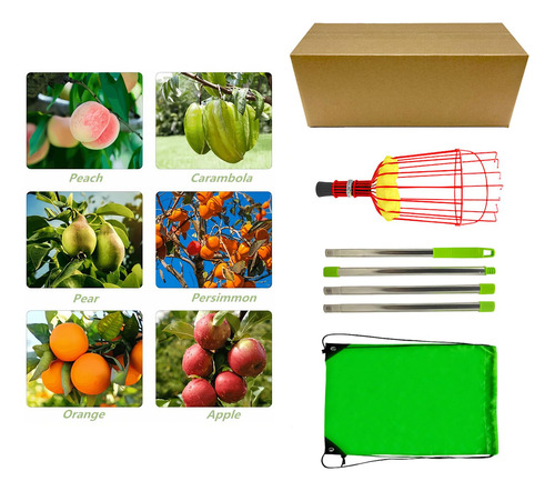 Cesta De Cabeça Para Colheita De Frutas, 1,6 Metros