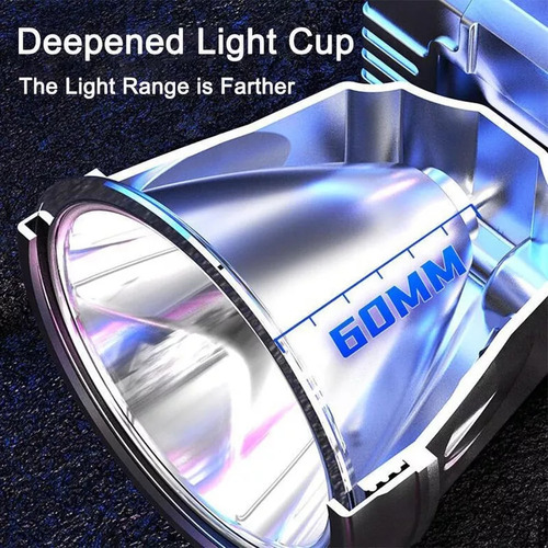 Linterna Frontal Recargable De Alta Potencia Super Bright