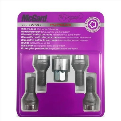 Imagem 1 de 3 de Parafuso Antifurto Rodas Mcgard Renault Captur Oroch Duster