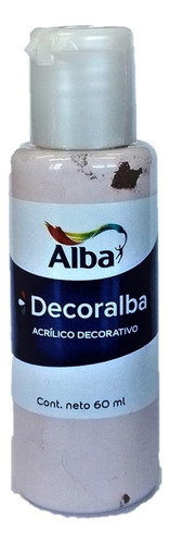 Acrilico Decorativo Decoralba Alba 60ml Colores Tradicional Color 420 PIEL ROSA